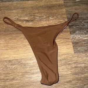 SHEIN Brown Bikini Bottom